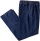 Men’s Elastic Waist Loose Fit Denim Pants Casual Solid Jeans Trouser