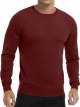 Men's Casual Slim Fit Basic Sweaters Long Sleeve Knitted Thermal Crew-Neck Pullover Sweater
